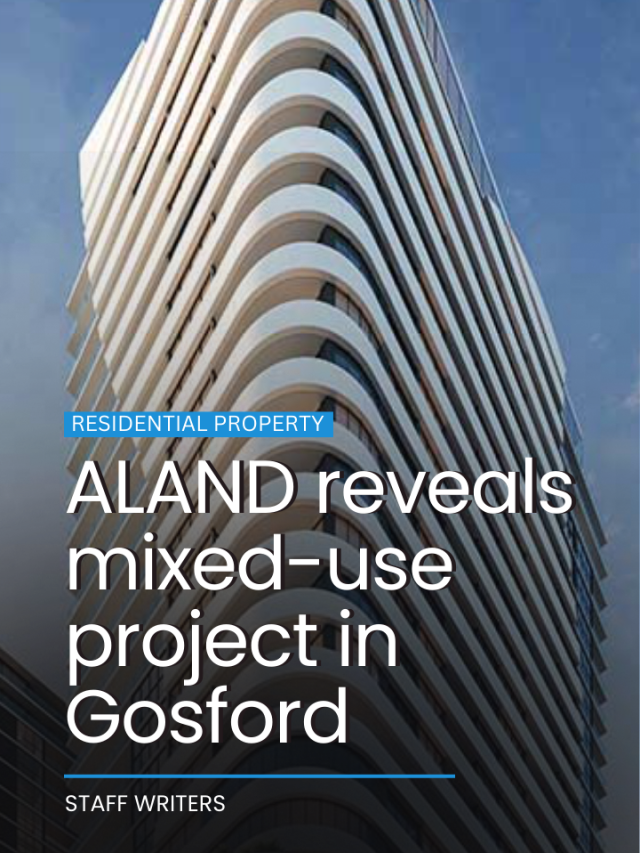 ALAND reveals mixed-use project in Gosford