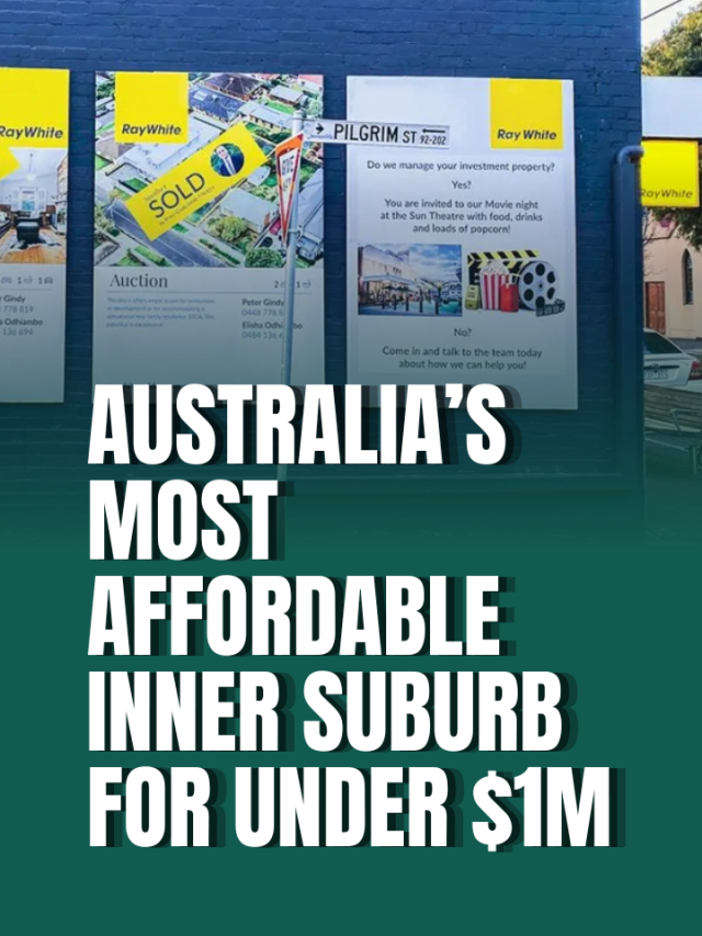 Australia’s most affordable inner suburb for under $1m