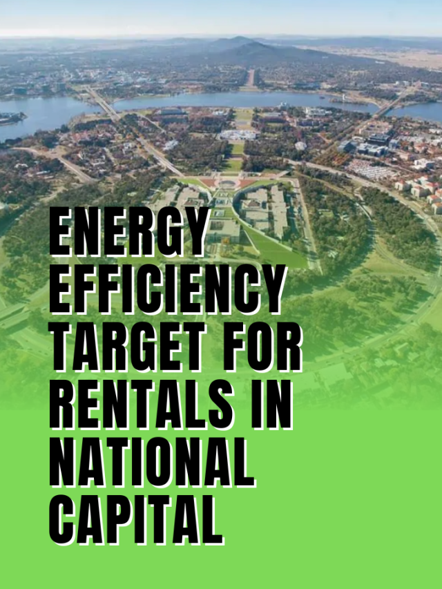 Energy efficiency target for rentals in national capital