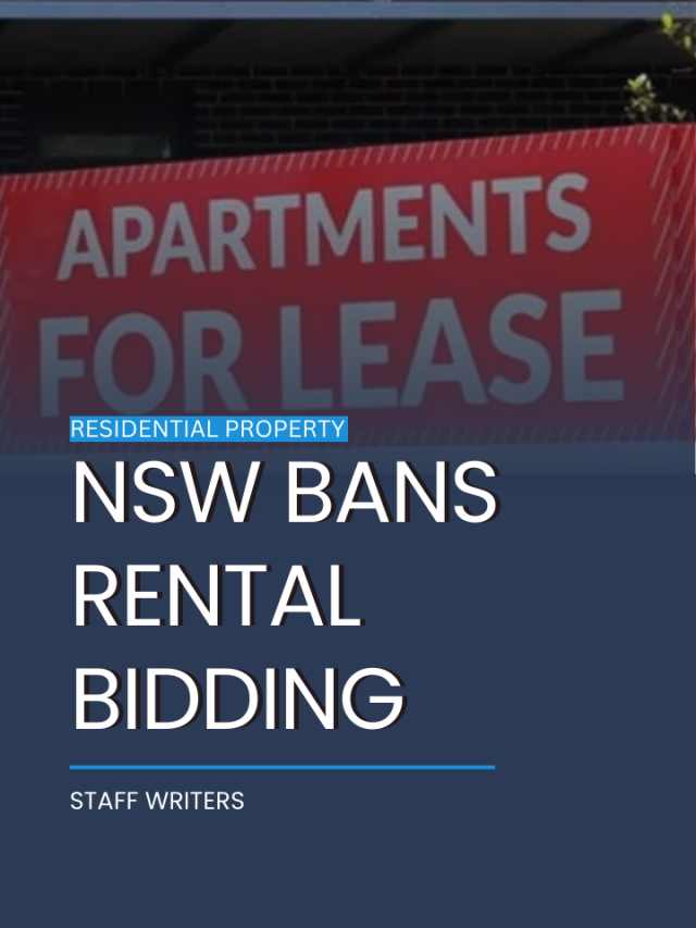 NSW bans rental bidding