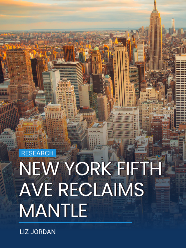 New York Fifth Ave reclaims mantle