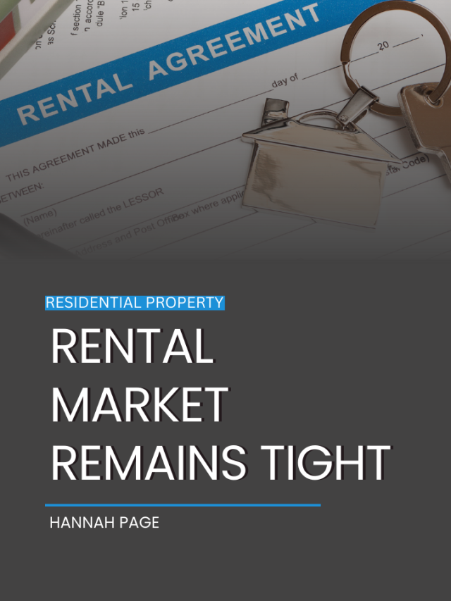 Rental market remains tight