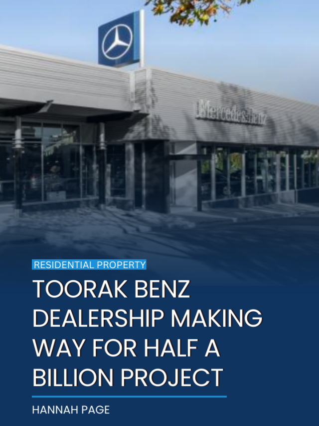 Toorak Benz dealership making way for half a billion project