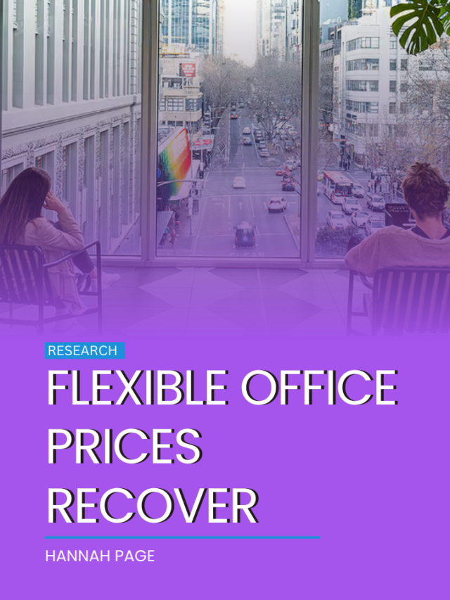 Flexible office prices recover
