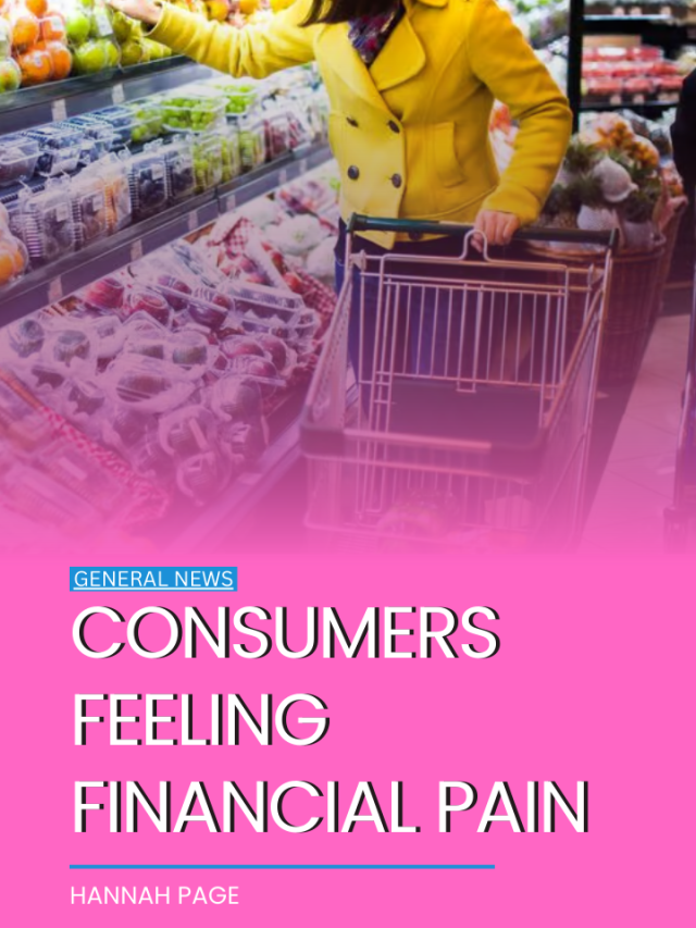 Consumers feeling financial pain