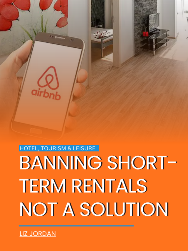 Banning short-term rentals not a solution