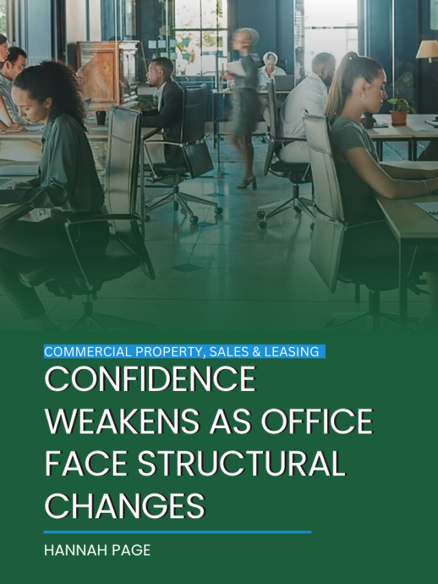Confidence weakens as office face structural changes