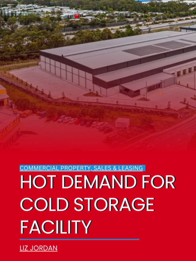 Hot demand for cold storage facility
