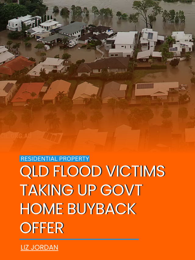 Qld flood victims taking up govt home buyback offer