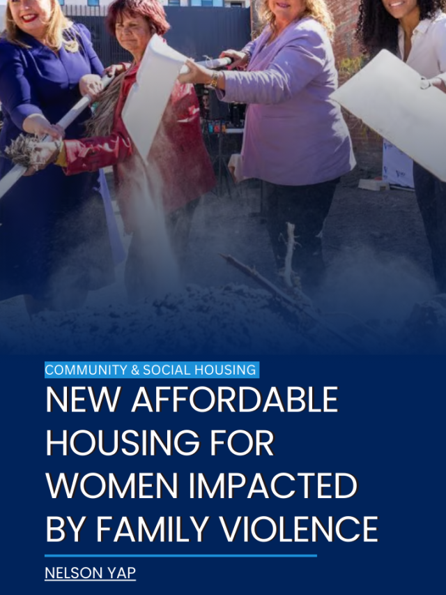 New affordable housing for women impacted by family violence