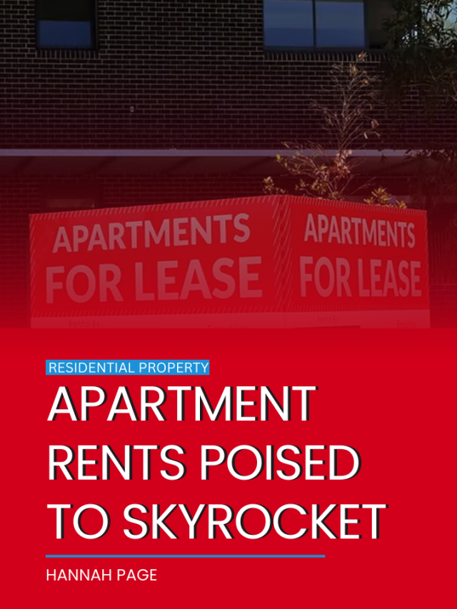 Apartment rents poised to skyrocket