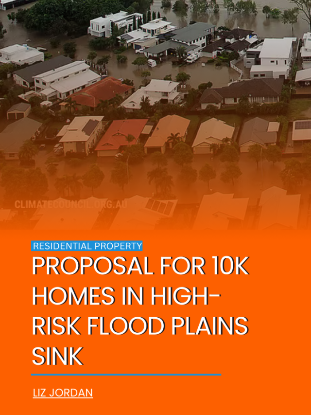 Proposal for 10k homes in high-risk flood plains sink