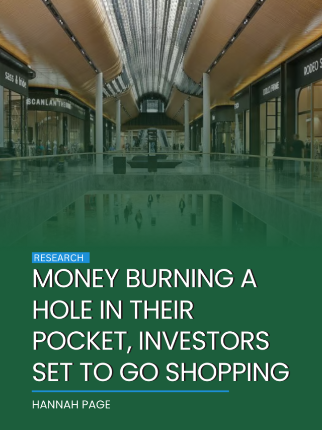 Money burning a hole in their pocket, investors set to go shopping